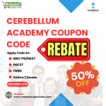 Cerebellum Academy Coupon Code REBATE: Get Instant 50% Discount 