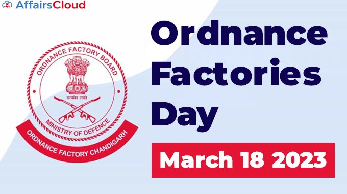 18th March 2024 Ordnance Factories Day (India) HD Photos