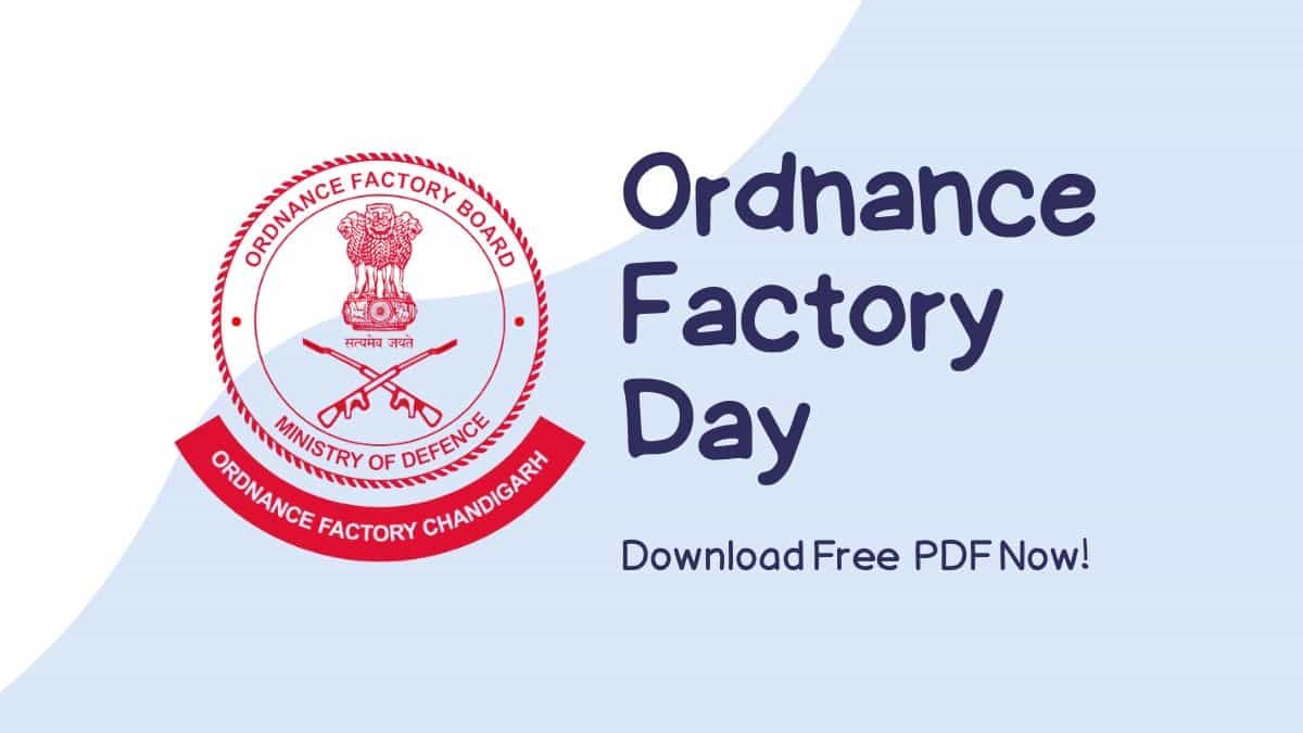 18th March 2024 Ordnance Factories Day (India) HD Photos