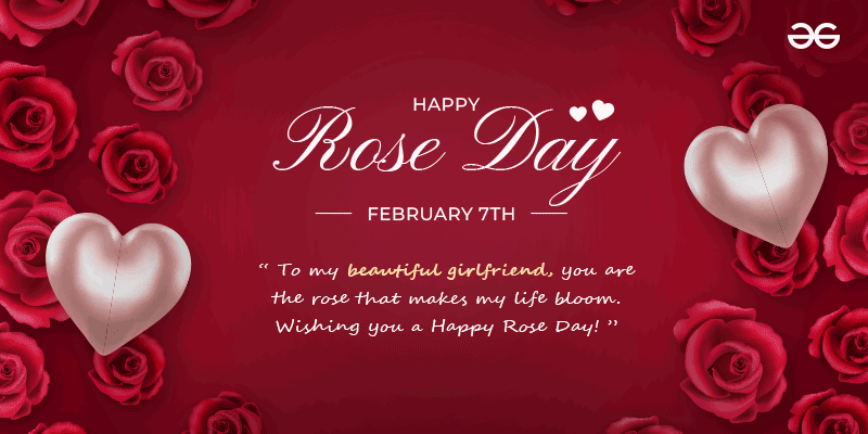 7th February 2024 Rose Day HD Photos