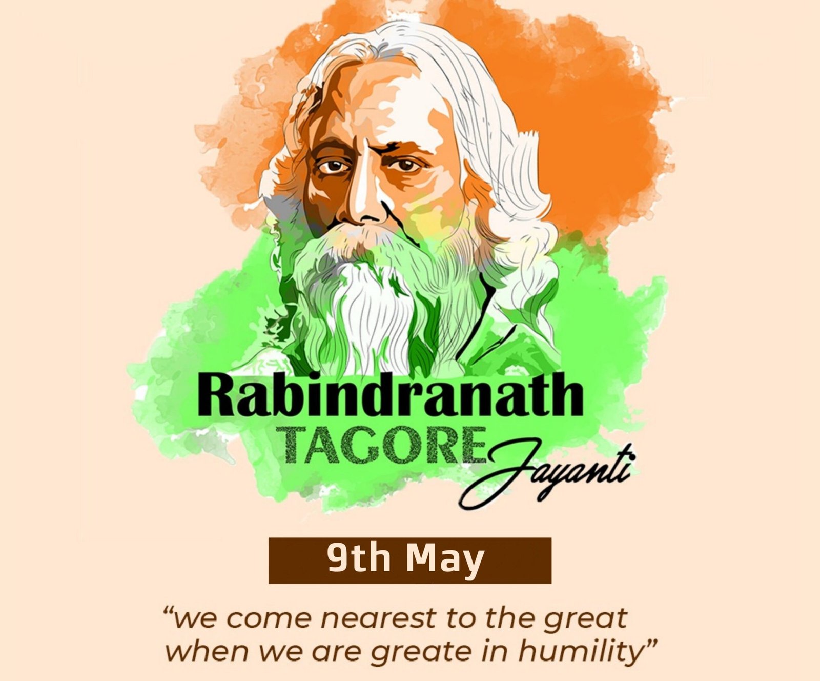 9th May 2024 Rabindranath Tagore Jayanti HD Photos